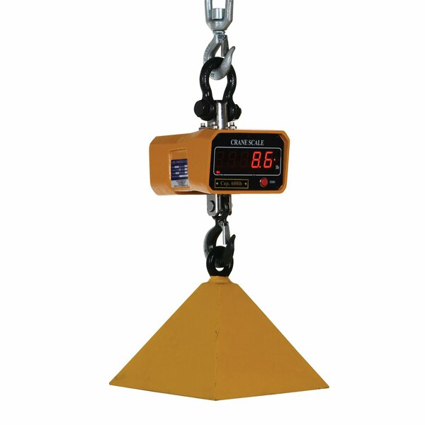 Vestil Crane Scale, 5/8,600 lb., 8 x 7 SC-06